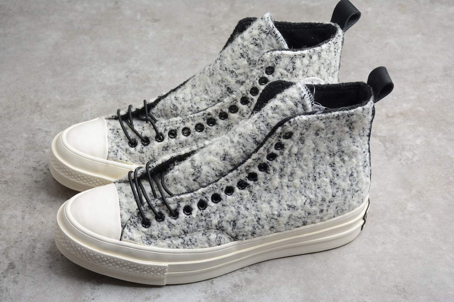 Chuck 70 HI blanco, negro y egret