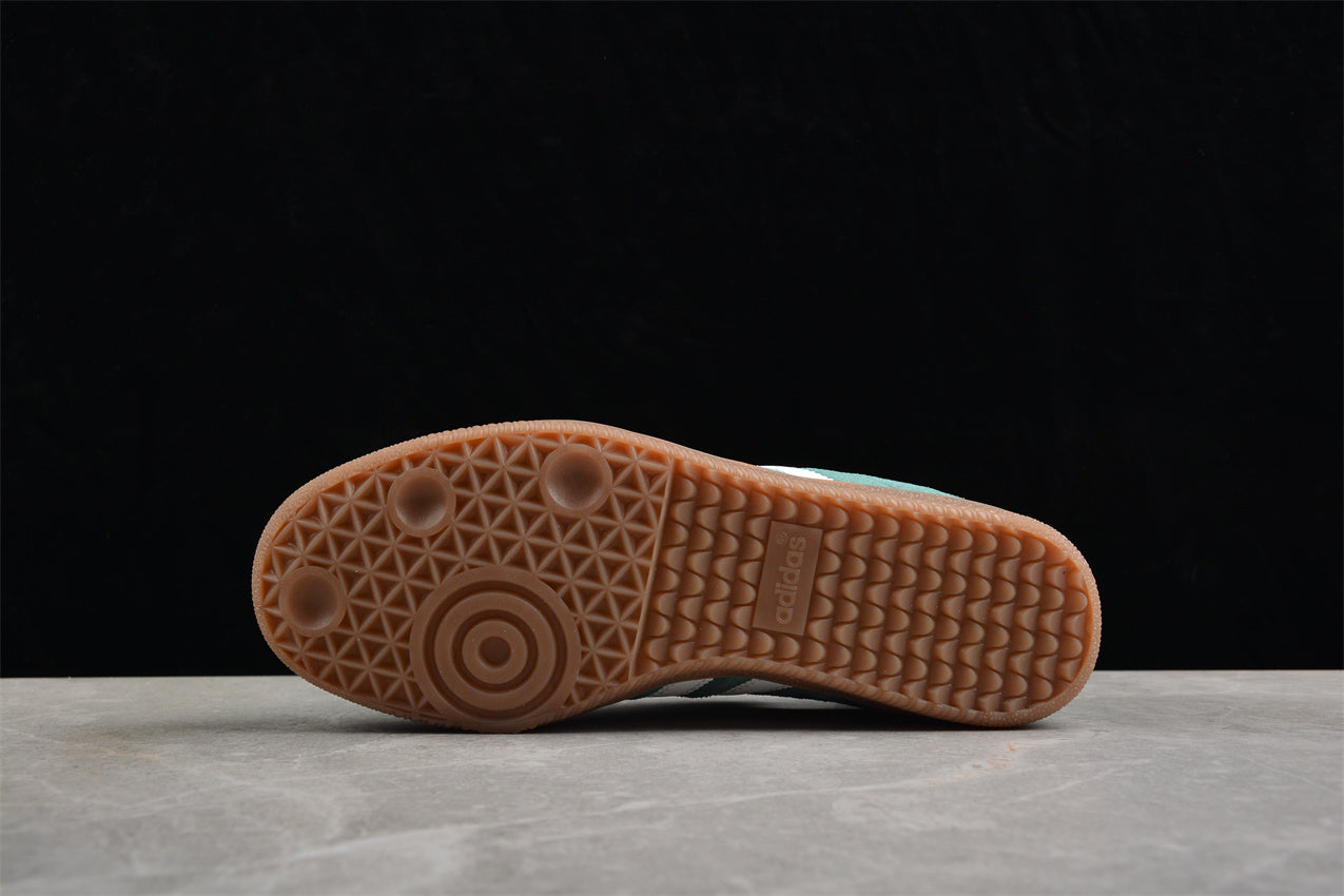 Samba Vegan verde y blanco