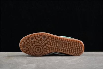 Samba Vegan verde y blanco