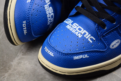 Dunk Low “Calsonic Nissan Impul” azul y blanco