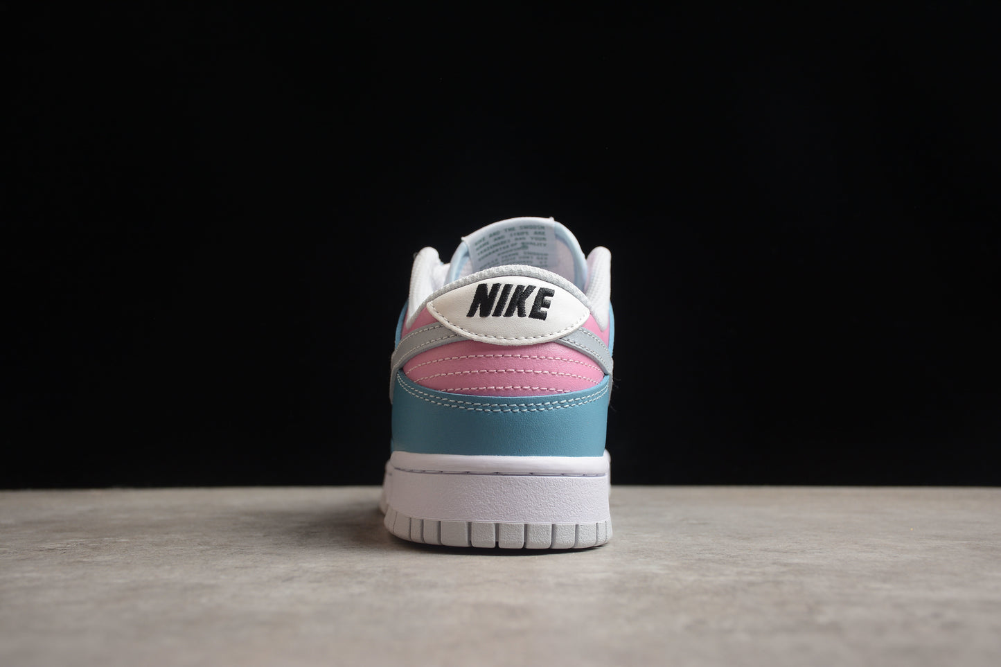 Dunk Low azul, celeste y rosa pastel