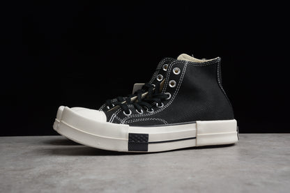 Chuck 70 Plus HI negro y blanco