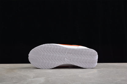 Cortez blanco y naranja