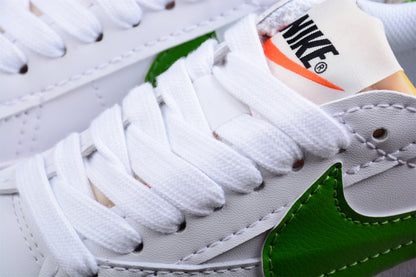 Blazer Low '77 blanco y verde