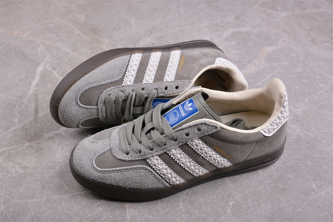 Gazelle gris y blanco