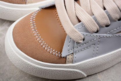 Blazer Low '77 beige y verde oliva