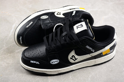 Dunk Low “Calsonic Nissan Impul” negro y blanco