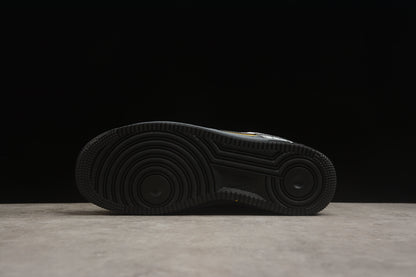 Air Force 1 07 cinza oscuro y blanco