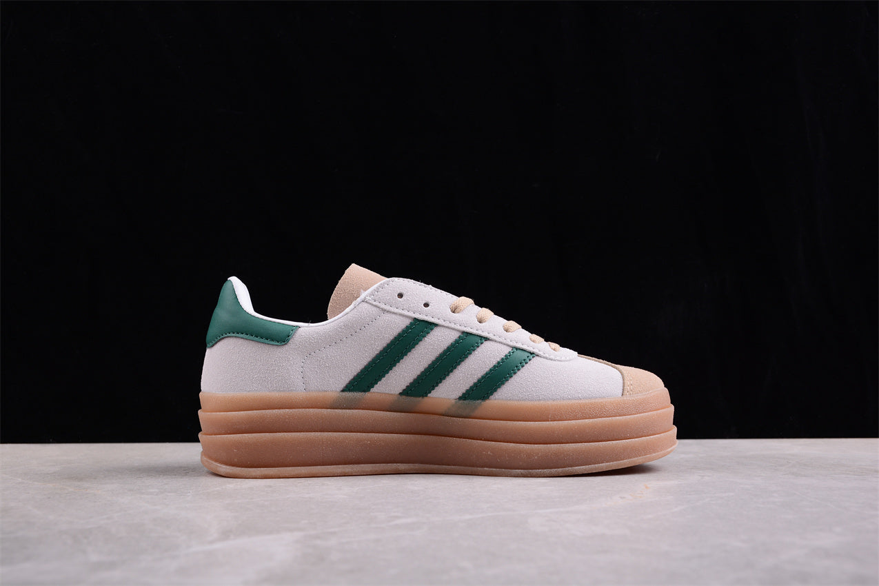 Gazelle Bold beige y verde
