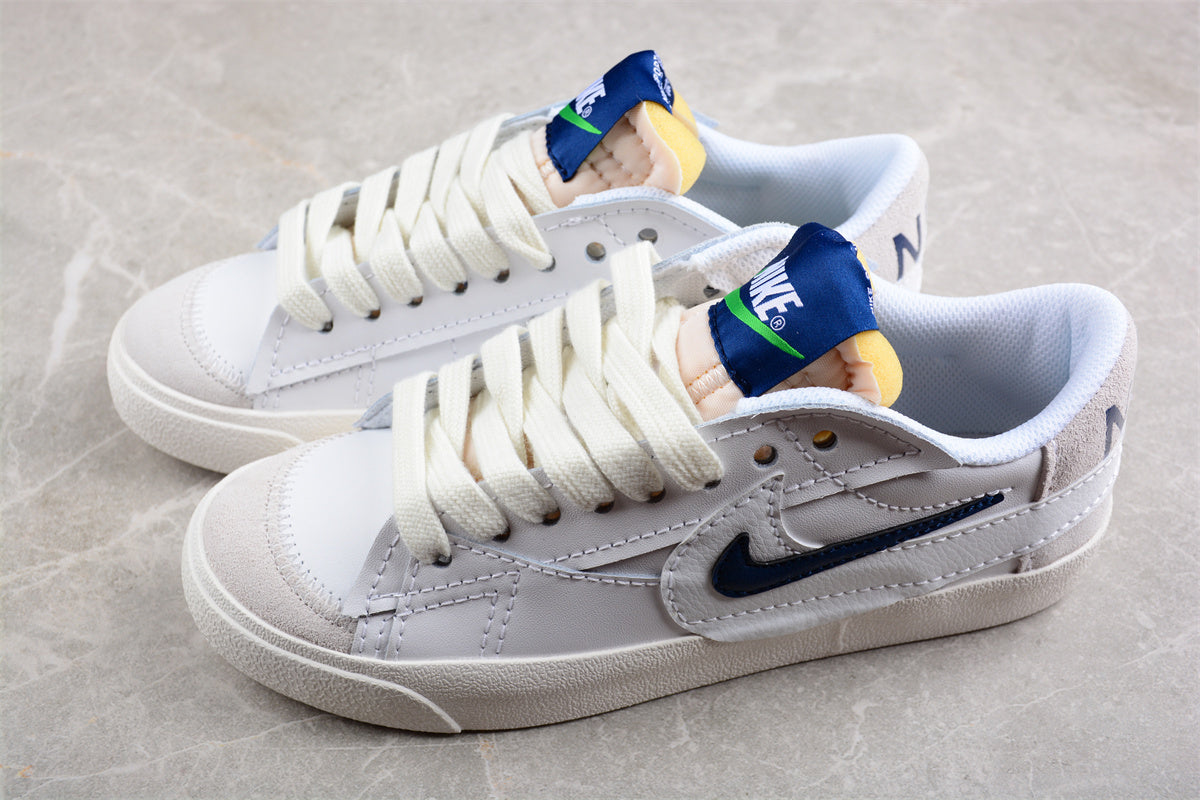 Blazer Low '77 blanco y navy