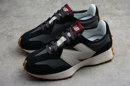 NB 327 negro y blanco roto