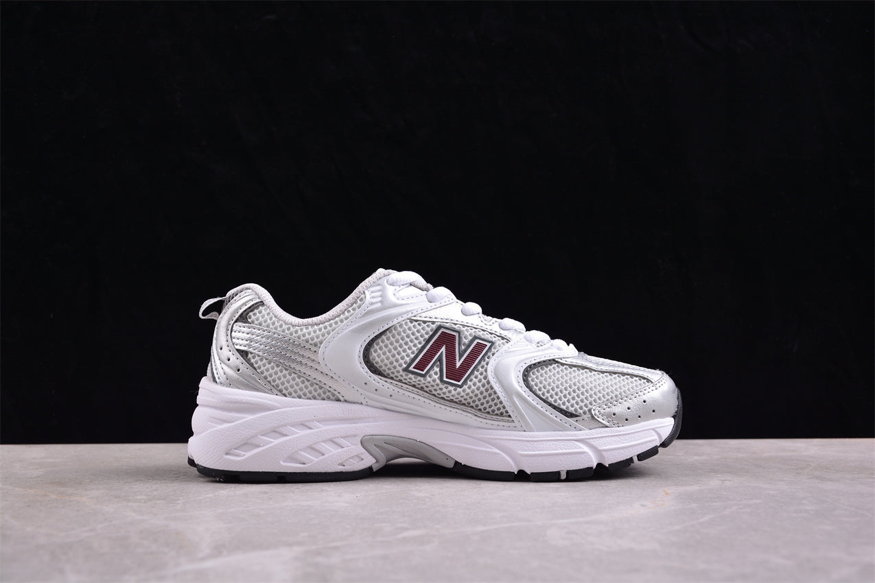 NB 530 plateadas y  burdeos