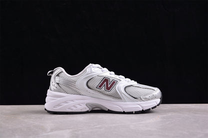 NB 530 plateadas y  burdeos