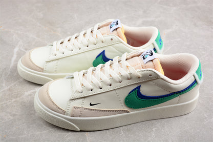 Blazer Low '77 blanco, verde y navy