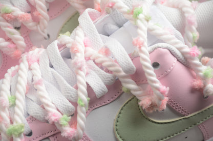 Air Force 1 Low “Cherry Blossom” rosa y verde claro