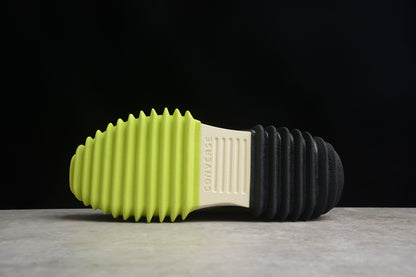 Run Star Motion HI verde limón, negro y blanco