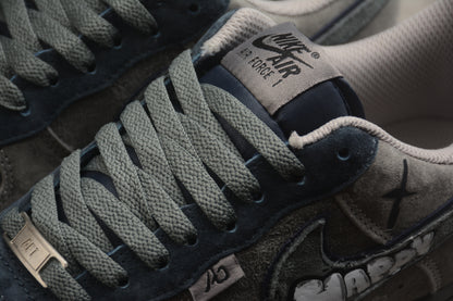 Air Force 1 Low Happy Drip / Grey Suede