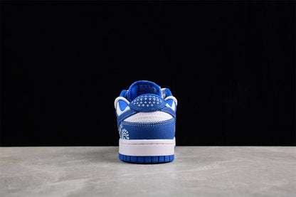 Dunk Low azul y blanco