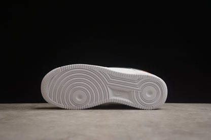 Air Force 1 Low blanco y verde oscuro