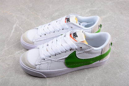 Blazer Low '77 blanco y verde