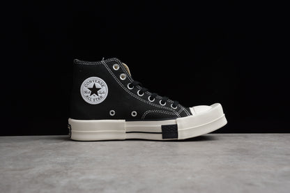 Chuck 70 Plus HI negro y blanco