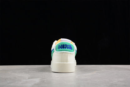 Blazer Low '77 blanco, verde y navy