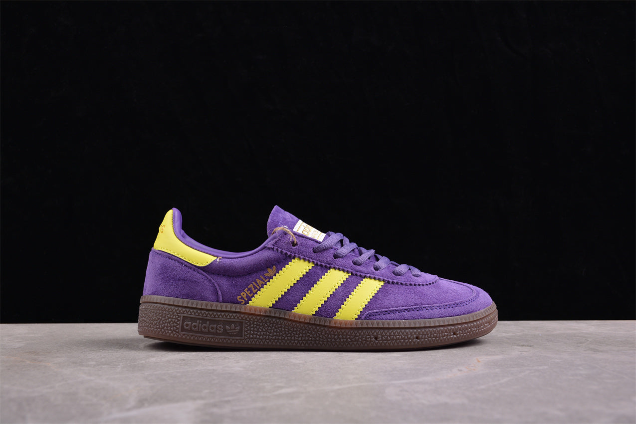 Handball Spezial morado y amarillo