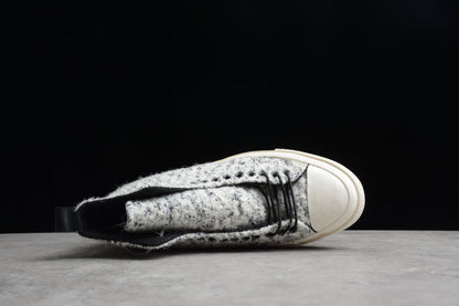 Chuck 70 HI blanco, negro y egret