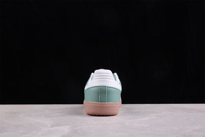 Samba Vegan verde menta y blanco