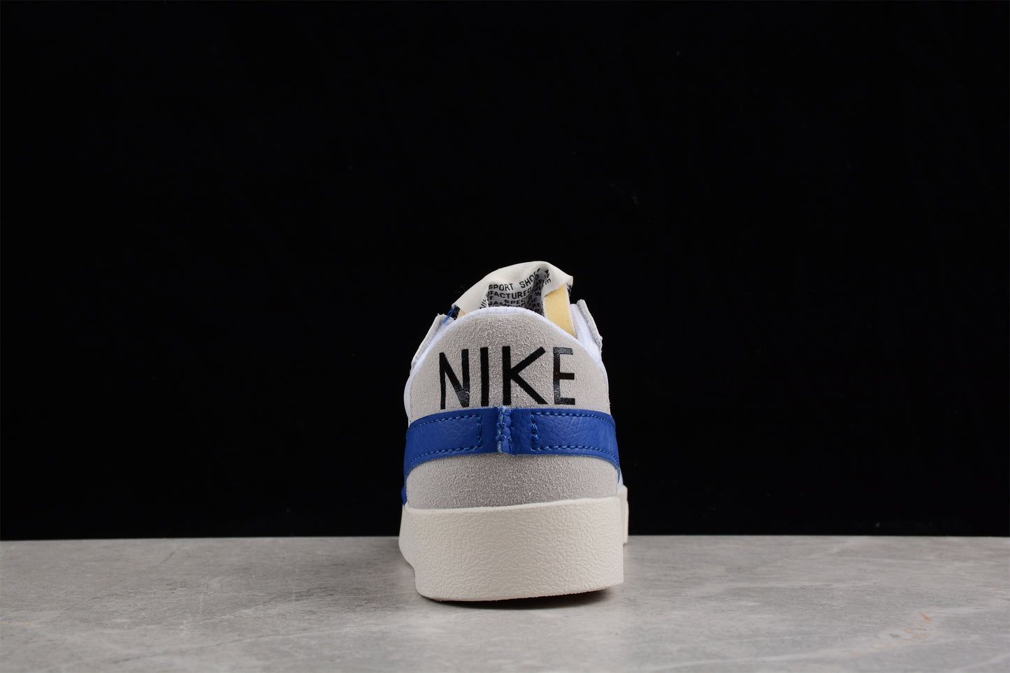Blazer Low '77 blanco y azul