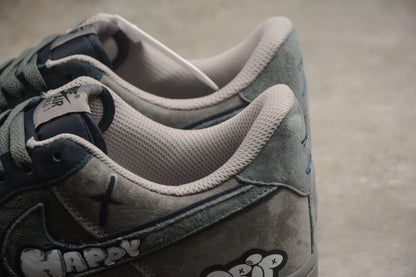 Air Force 1 Low Happy Drip / Grey Suede