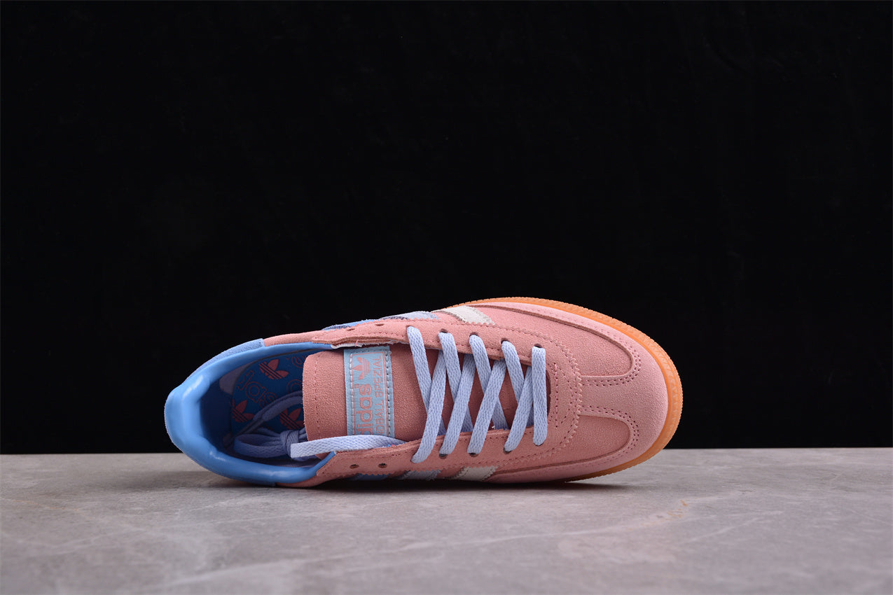 Handball Spezial rosa y azul cielo