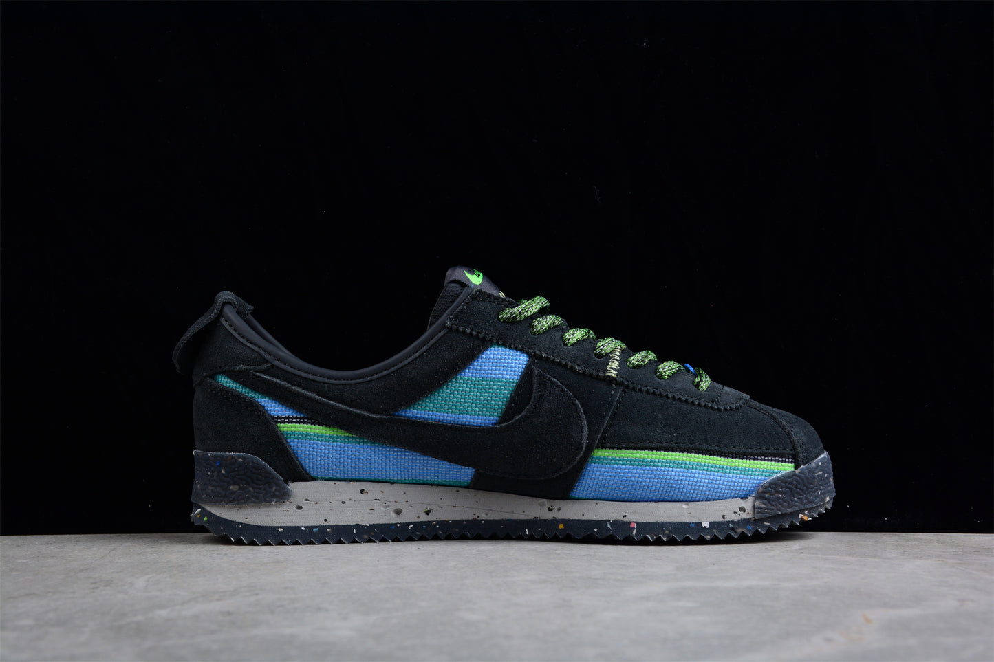 Cortez x Union LA negro, azul y verde