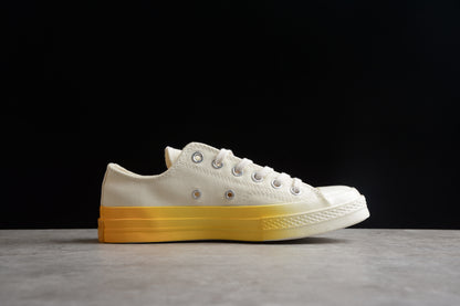 Chuck 70 Low beige y amarillo