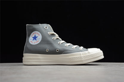 Comme des Garçons Play Chuck 70 HI  Platforma gris
