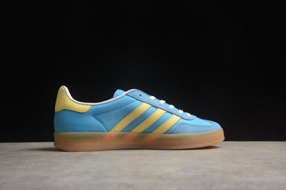 Gazelle azul cielo y amarillo
