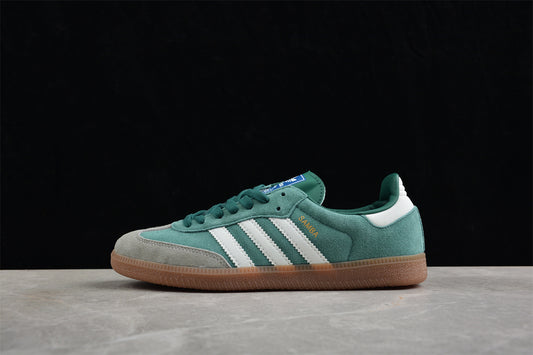 Samba Vegan verde y blanco