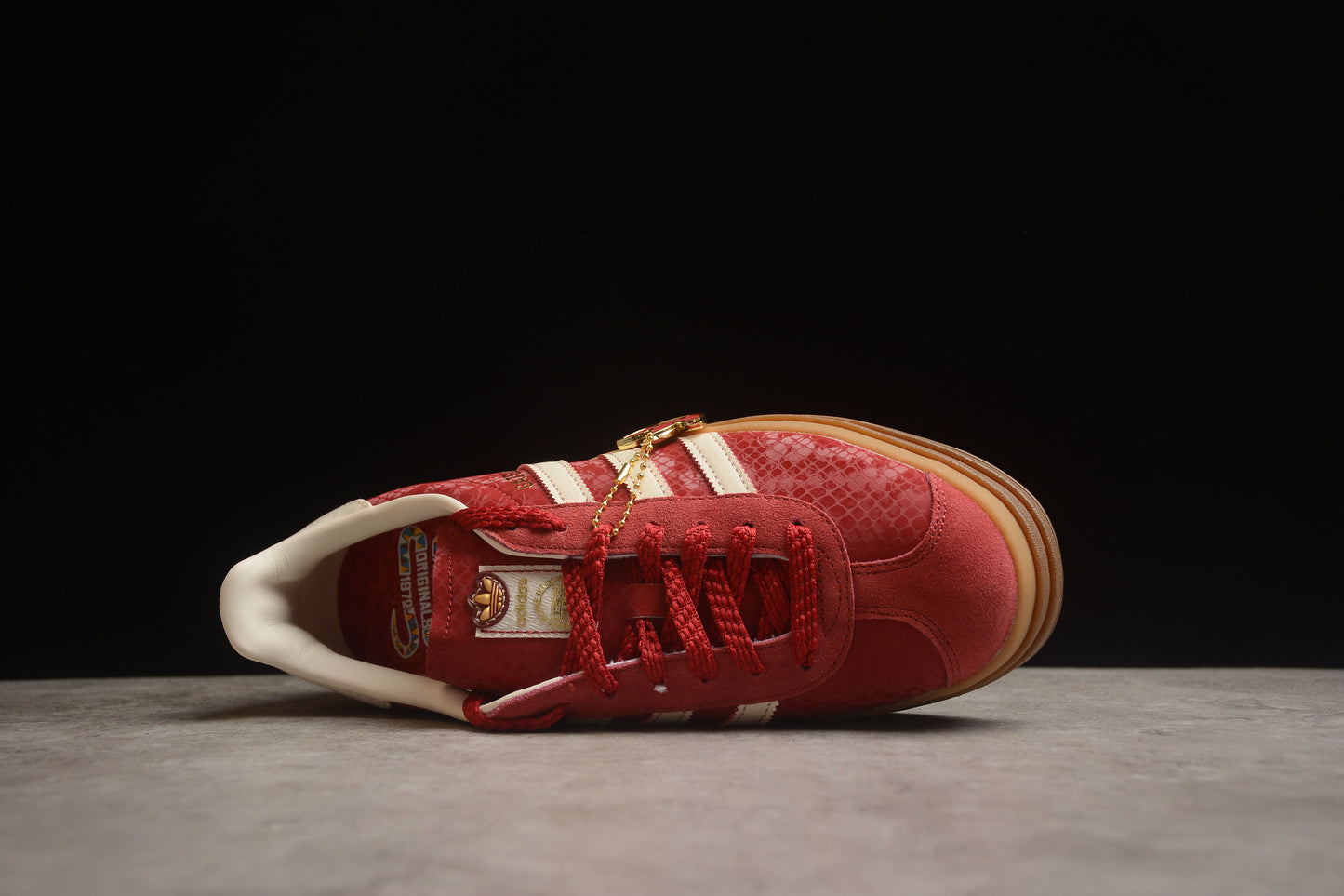 Gazelle Bold rojo y blanco