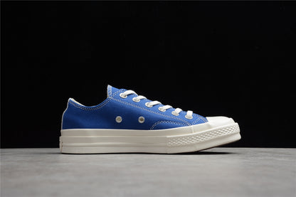 Comme des Garçons Play Chuck 70 low Platforma azul