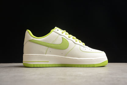 Air Force 1 07 blanco y verde limón