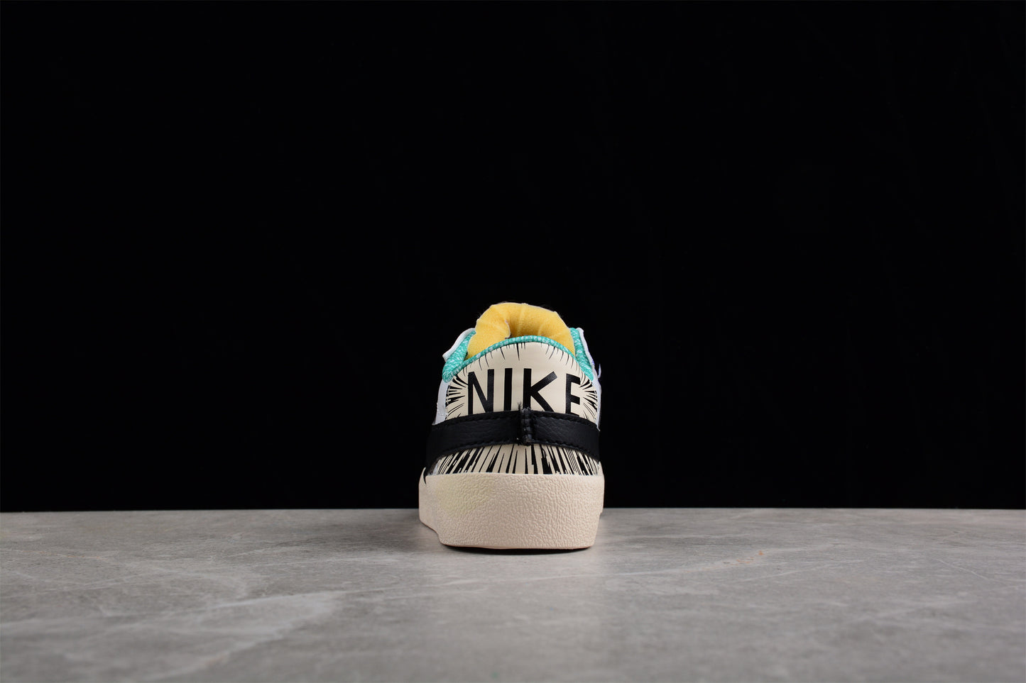 Blazer Low '77 blanco y multicolor