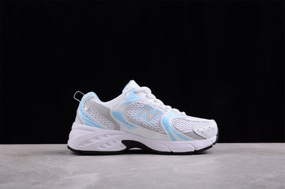 NB 530 blanco y azul celeste