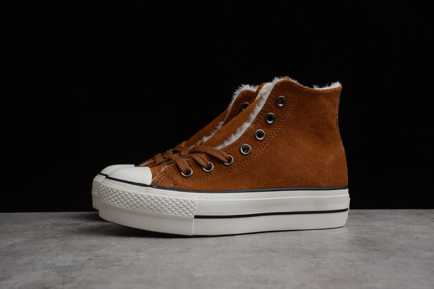 Chuck 70 HI Plataforma marrón
