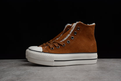Chuck 70 HI Plataforma marrón