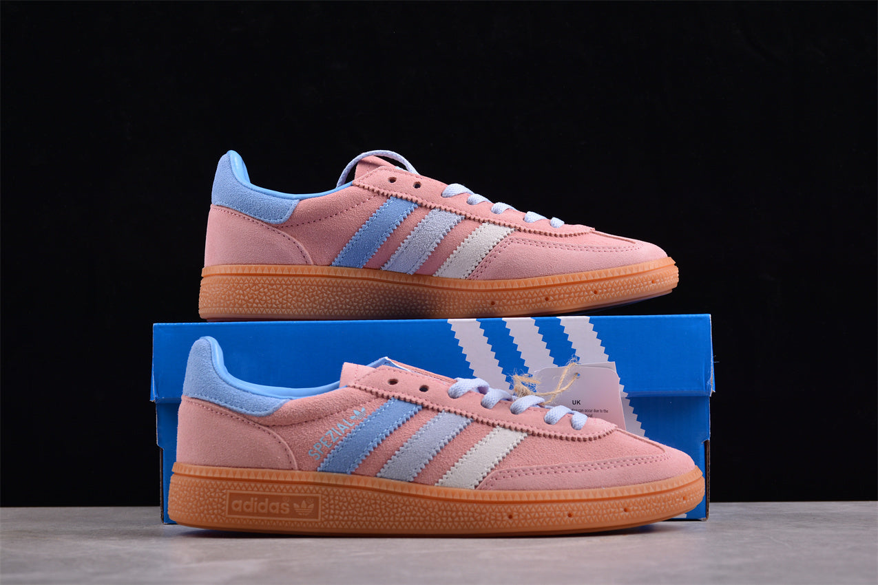 Handball Spezial rosa y azul cielo