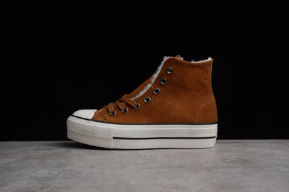 Chuck 70 HI Plataforma marrón