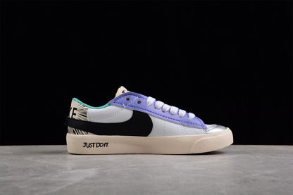 Blazer Low '77 blanco y multicolor