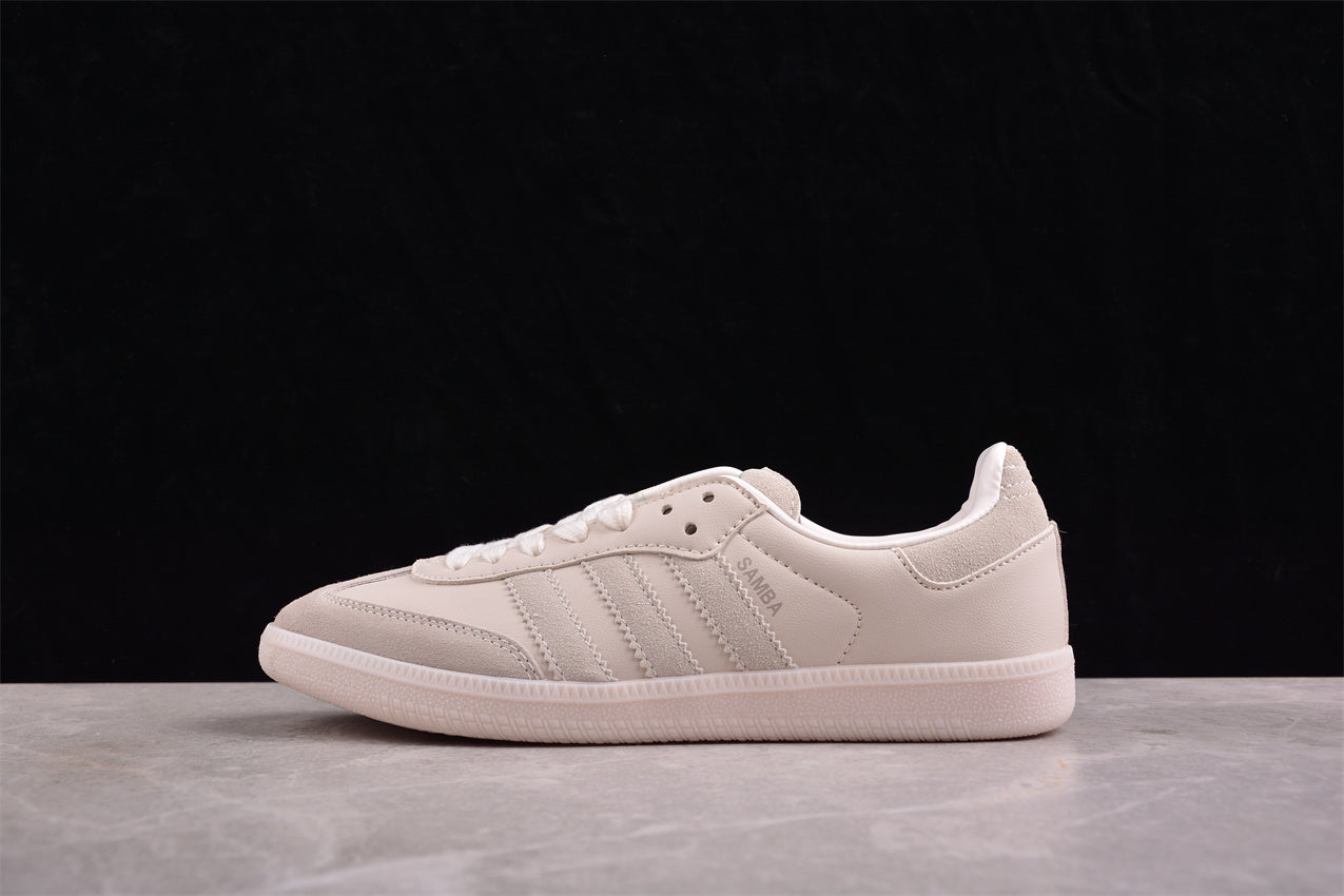 Samba Vegan beige claro y blanco