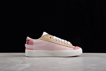 Blazer Low '77 rosa, beige y blanco
