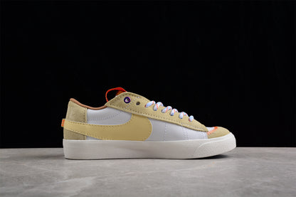 Blazer Low '77 beige, azul y blanco
